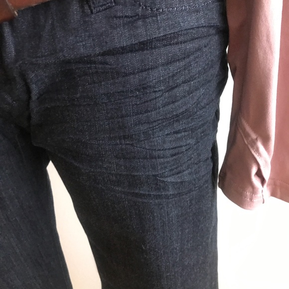 TRIARCHY 🌺 Black Women’s Long jeans SZ: 29X33 - Picture 4 of 11